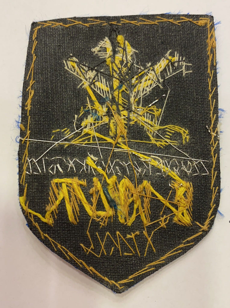 Distintivo da Ufficiale della LEGIONE AUTONOMA MOBILE E. MUTI MILANO