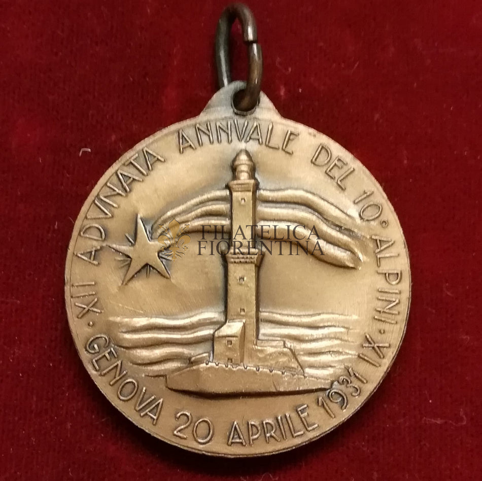 XII Adunata del 10° Alpini - Genova 1931