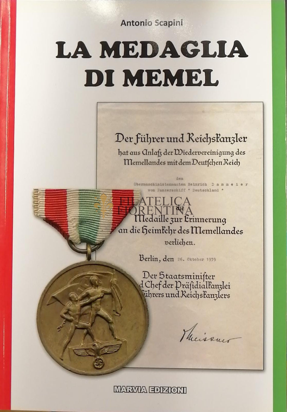 La Medaglia di Memel - Antonio Scapini - Marvia 55