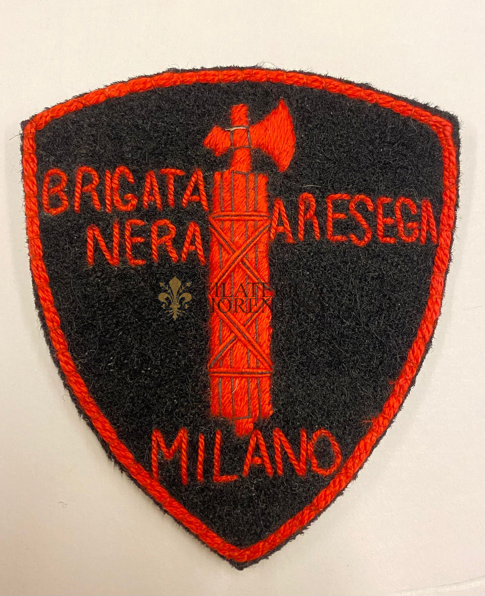 Distintivo da braccio della Brigata Nera Aldo Resega  -   Milano