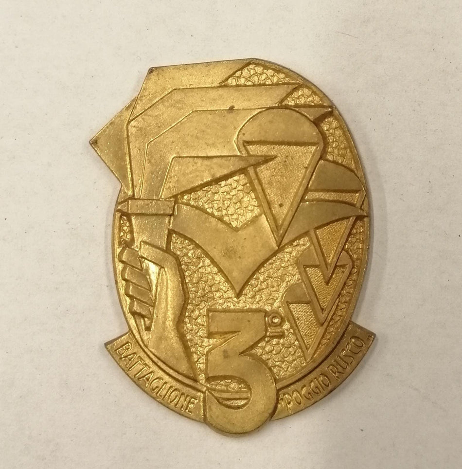 Distintivo del 3° Battaglione Paracadutisti Folgore "Poggio Rusco" (clip)
