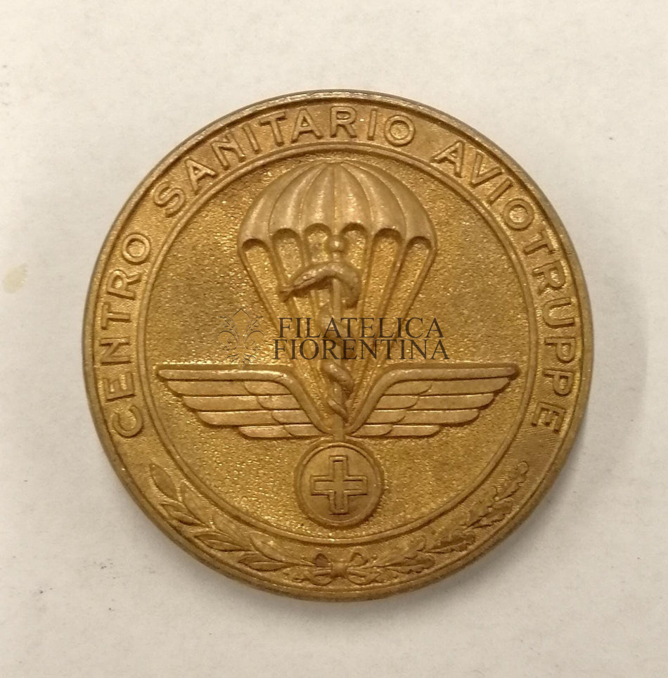 Distintivo Paracadutisti "Centro Sanitario Aviotruppe" clip