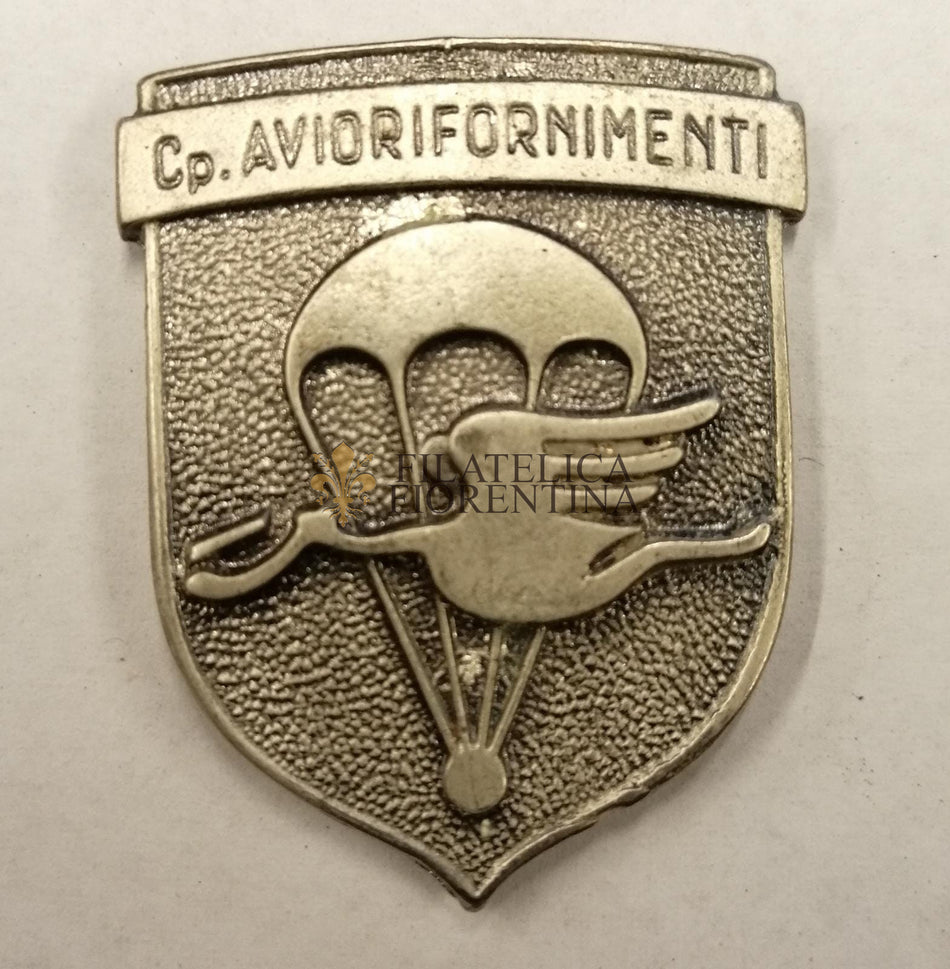 Distintivo della Compagnia Aviorifornimenti Paracadutisti (vite variante)