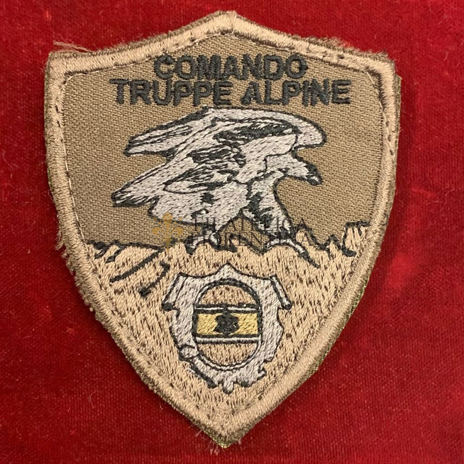 Distintivo "Comando Truppe Alpine" (velcro)