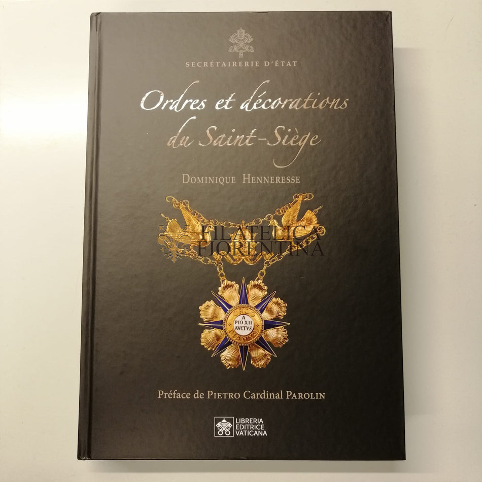 Libro "Ordres et Décorations du Saint-Siège" Libreria Editrice Vaticana