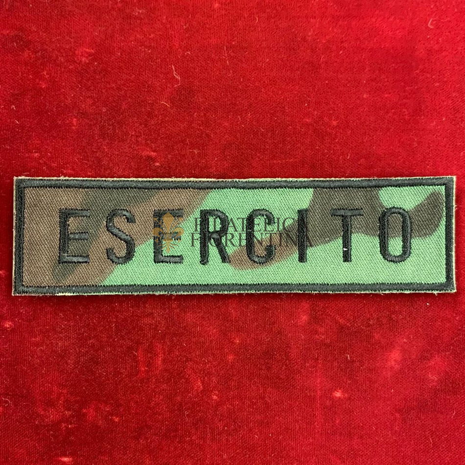 Scritta da petto ESERCITO - mimetico su velcro