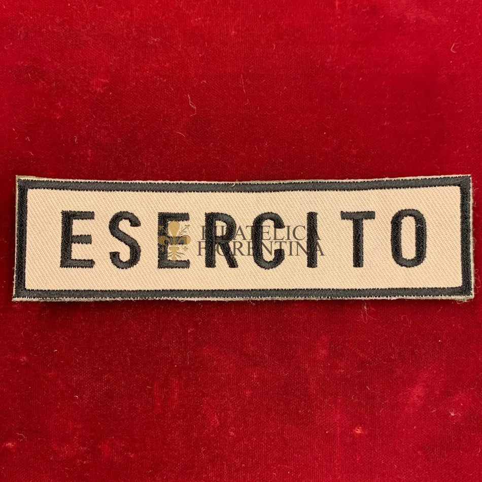 Scritta da petto ESERCITO - kaki su velcro