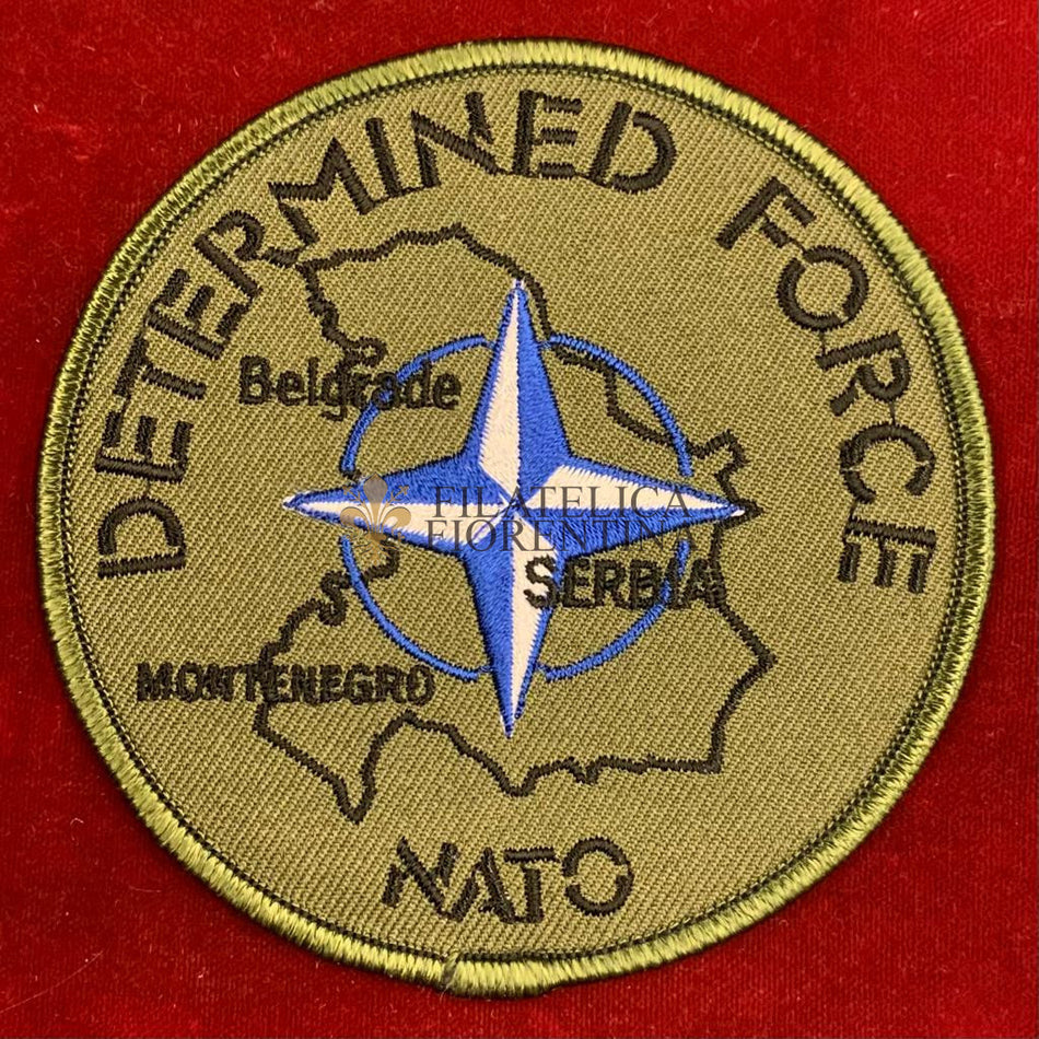 Distintivo da braccio DETERMINED FORCE NATO