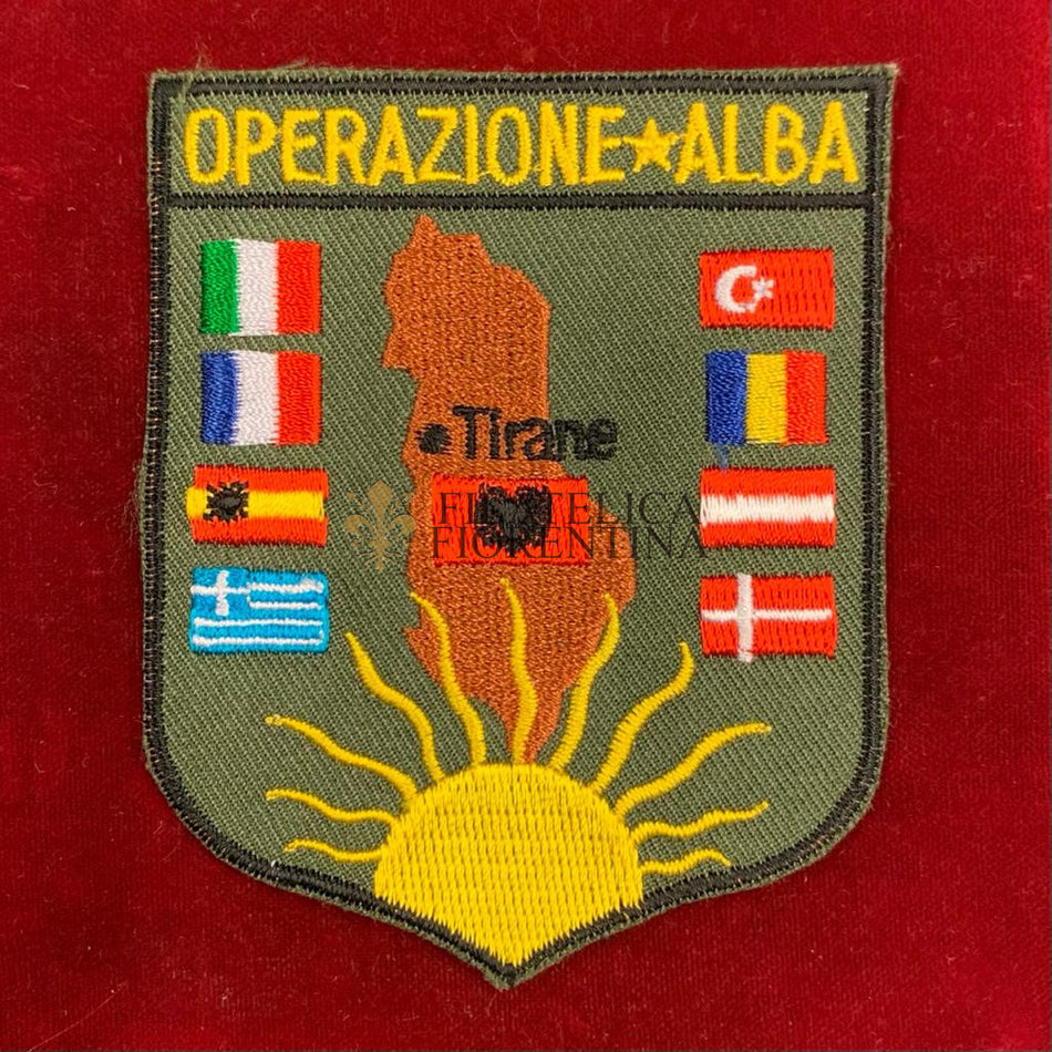 Distintivo da braccio OPERAZIONE ALBA