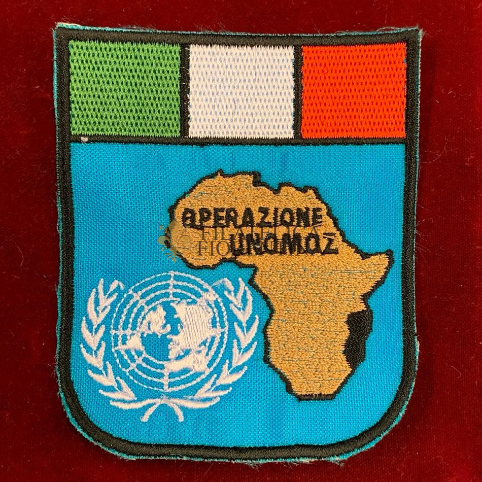 Distintivo delle Truppe Italiane in Mozambico "OPERAZIONE UNOMOZ"