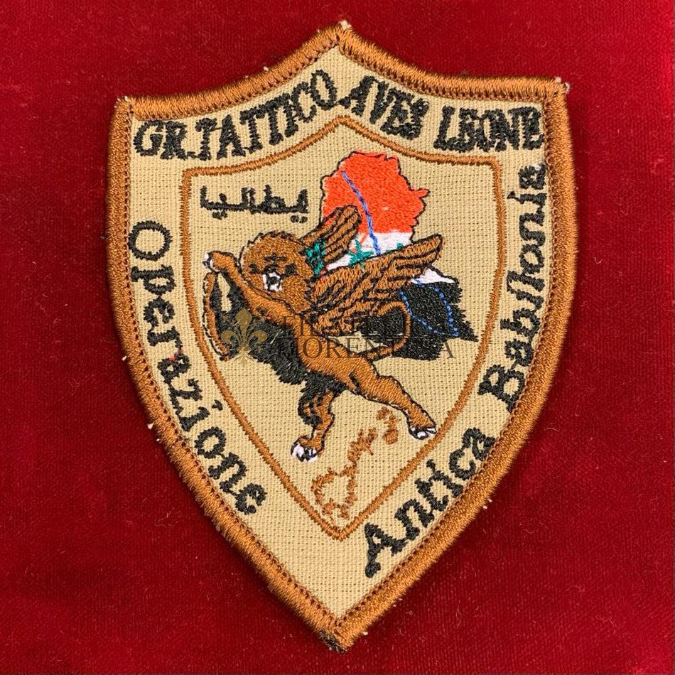 Distintivo dell'Operazione Antica Babilonia - Gruppo TATTICO AVES LEONE