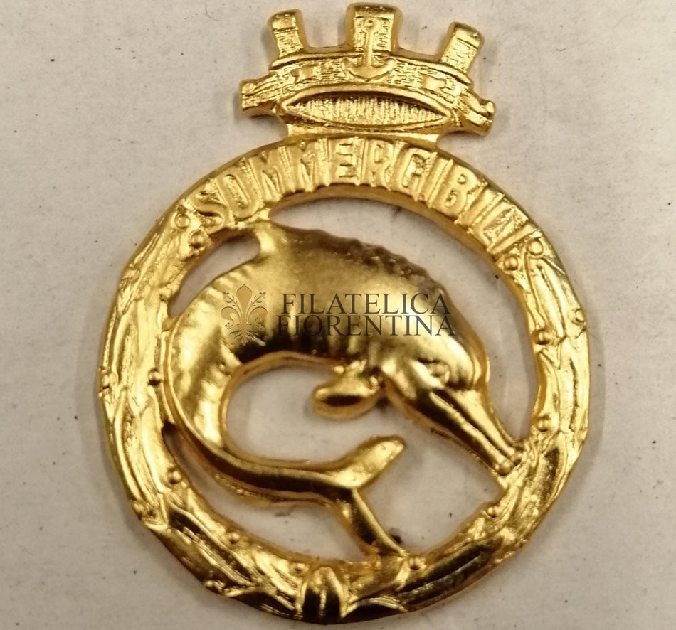 Distintivo "Sommergibili" Marina Militare - clip