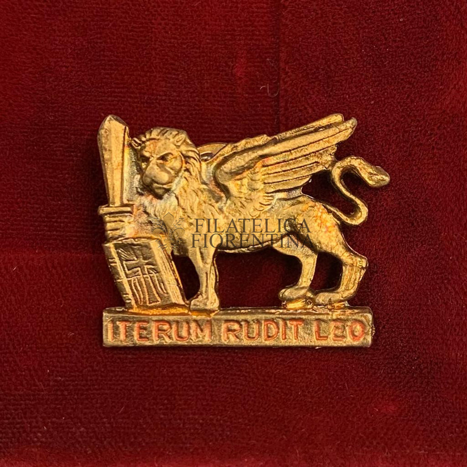 Reggimento Fanteria San Marco "Iterum Rudit Leo" (scritta in rosso)
