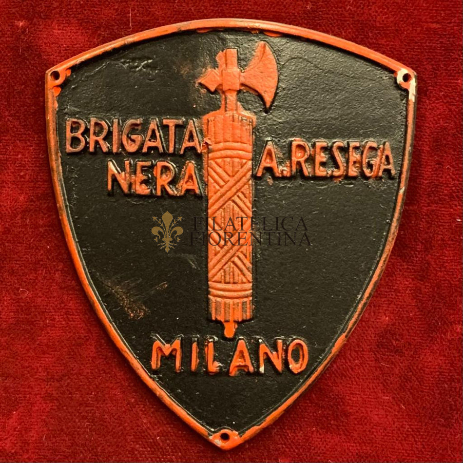 Distintivo della Brigata Nera Aldo Resega - Milano (difettati)