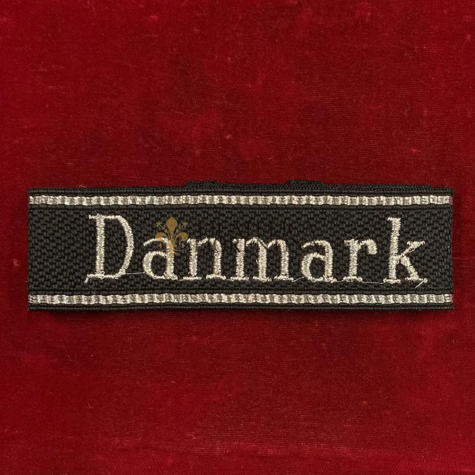 Fascetta da polso da Ufficiale - DANMARK - filo argentato