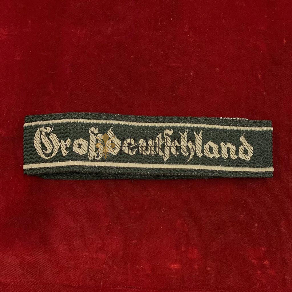 Fascetta da polso Grossdeutchland (su fondo verde scuro)