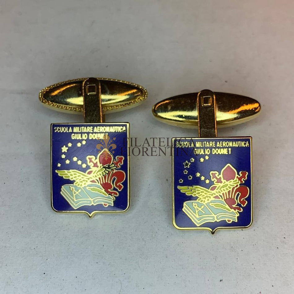 Gemelli per camicia Scuola Militare Aeronautica Giulio Douhet