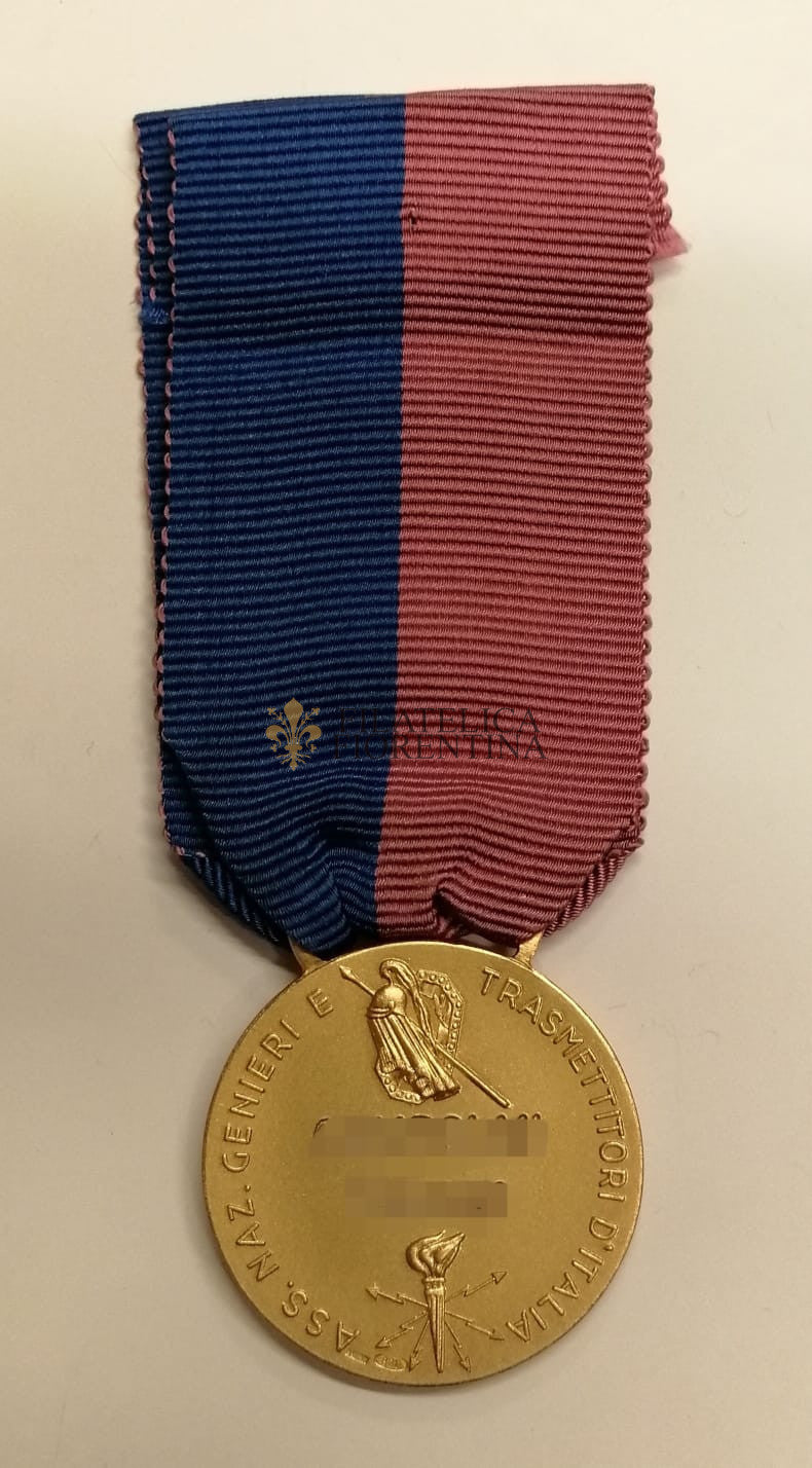 Medaglia "Associazione Nazionale Genieri e Trasmettitori d'Italia" Nominativa
