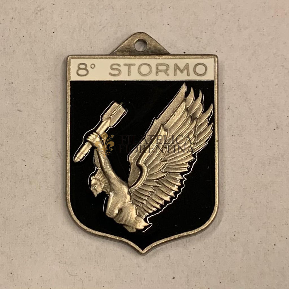 Ciondolo 8° Stormo - Aeronautica Militare - Marcato MACH 2