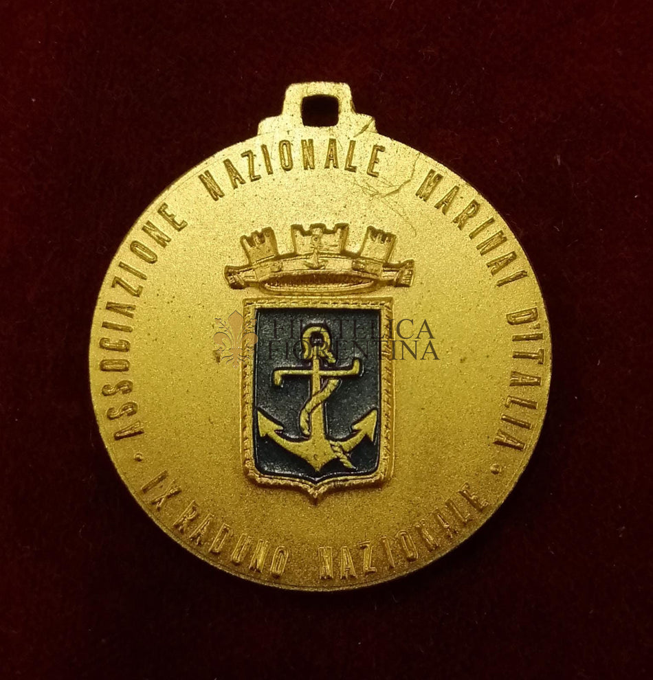Medaglia del Raduno dell'Associazione Nazionale Marinai d'Italia - Roma 1980