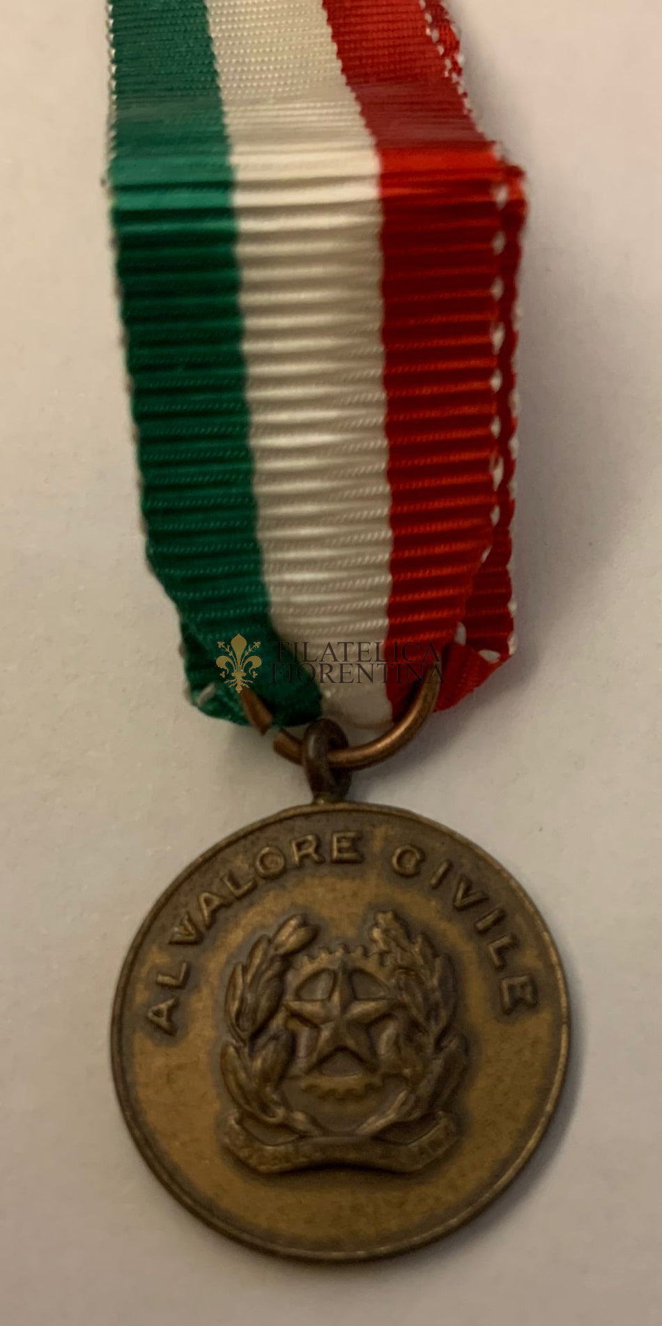 Medaglia al Valore Civile della Repubblica Italiana - Grado bronzo