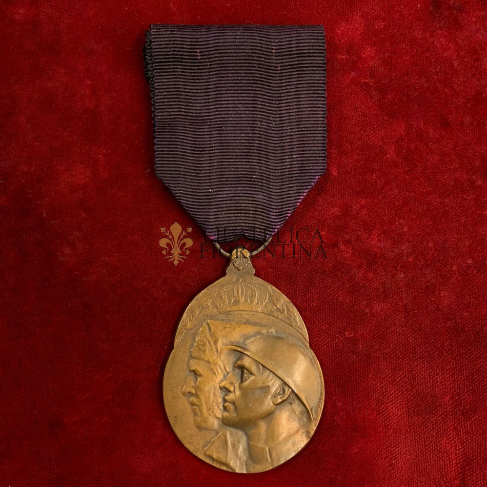 Medaglia del Combattente Volontario 1914-1918 - Belgio (con nastrino)