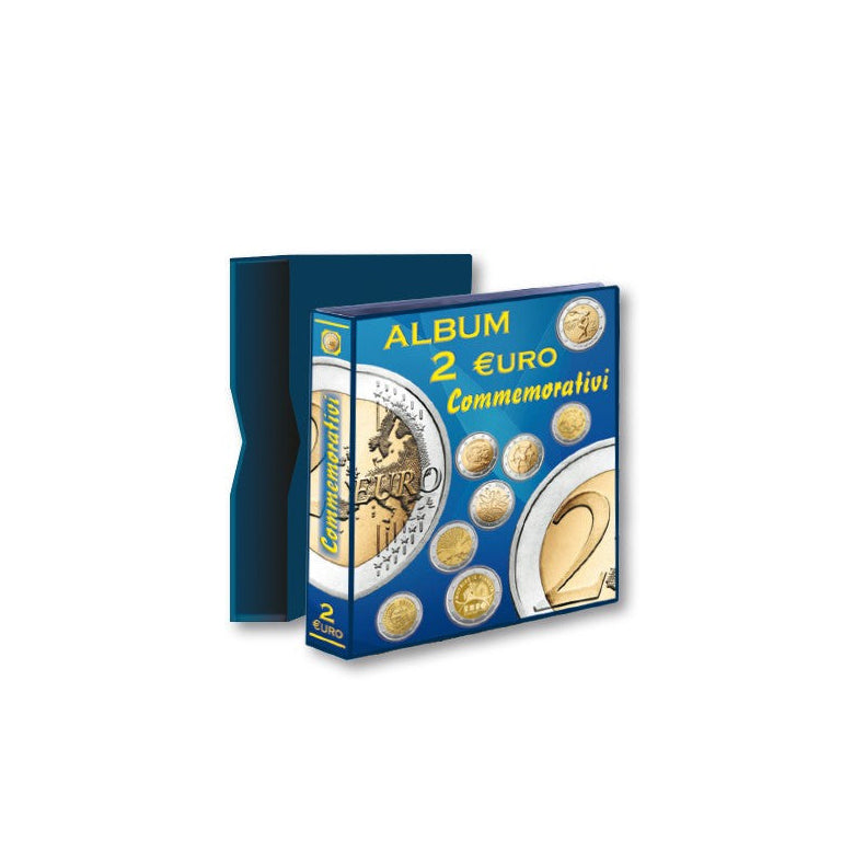 ALBUM 2 Euro commemorativi + custodia