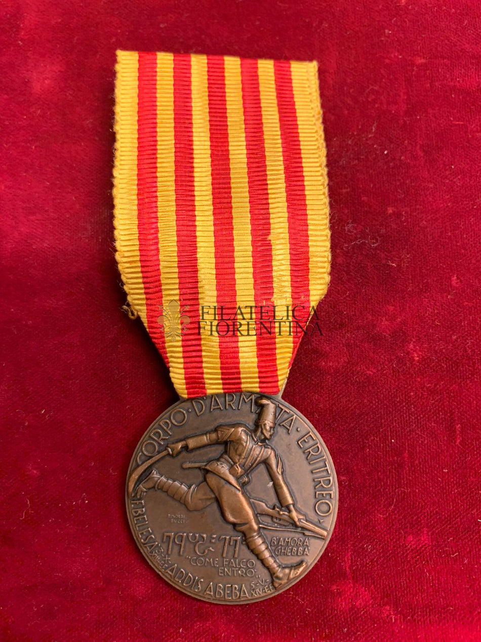 Medaglia "Corpo d'Armata Eritreo" Guerra Etiopia 1935-36