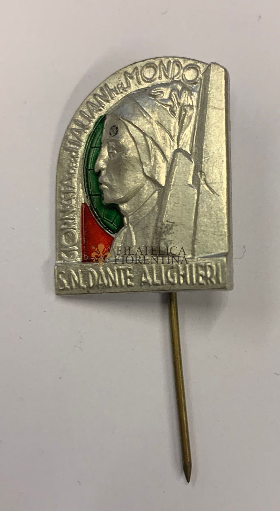 Distintivo Giornata degli Italiani nel Mondo - S.N. Dante Alighieri