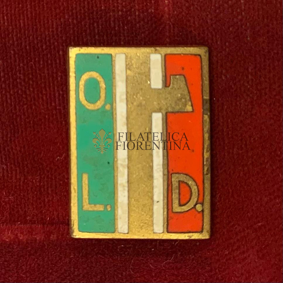 Distintivo O.L.D. - Organizzazione Lavoranti a Domicilio