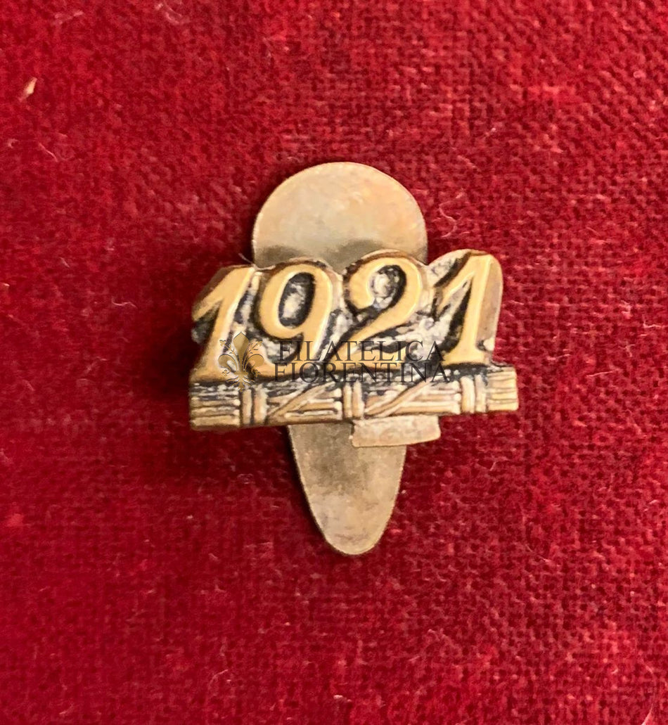1921 - Anno d'Iscrizione al PNF Partito Nazionale Fascista