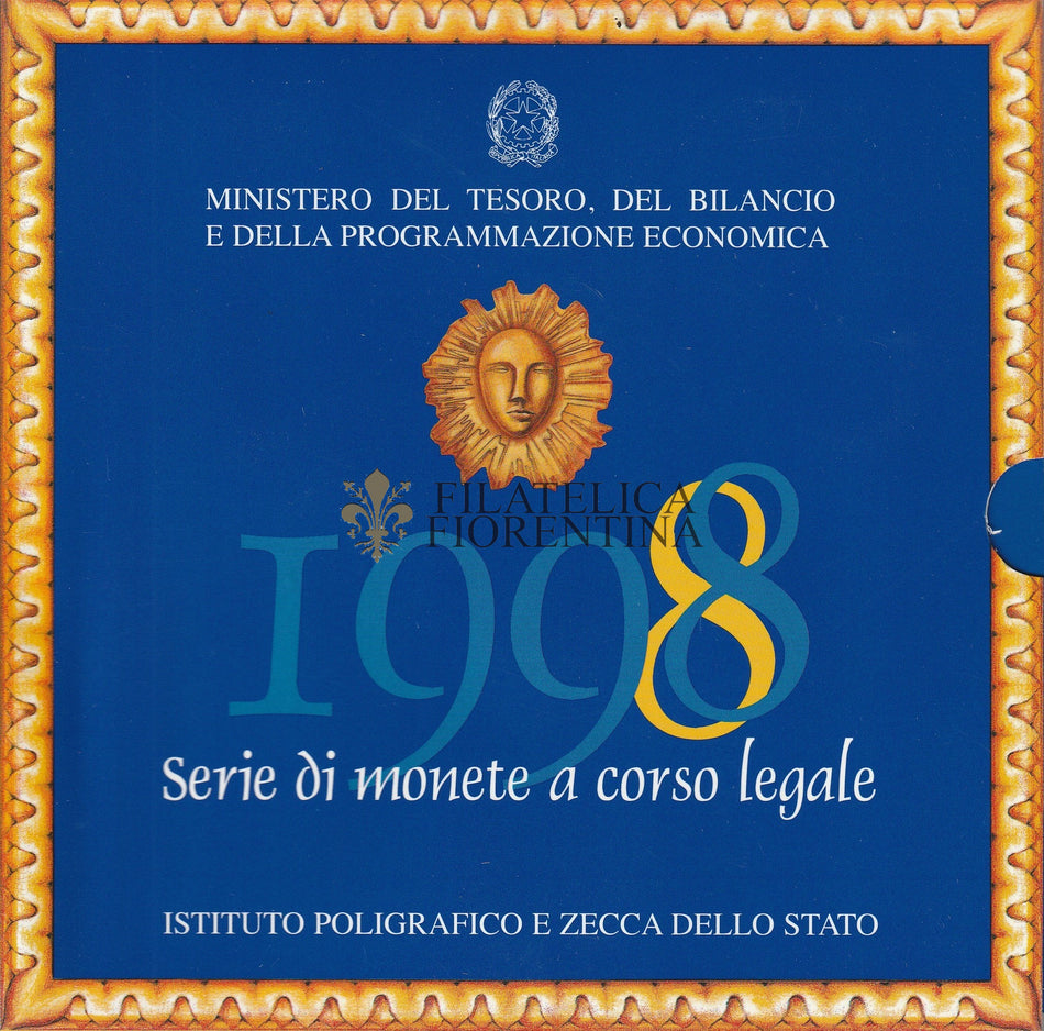 1998 - Confezione Zecca Italia - Tiratura 55.200