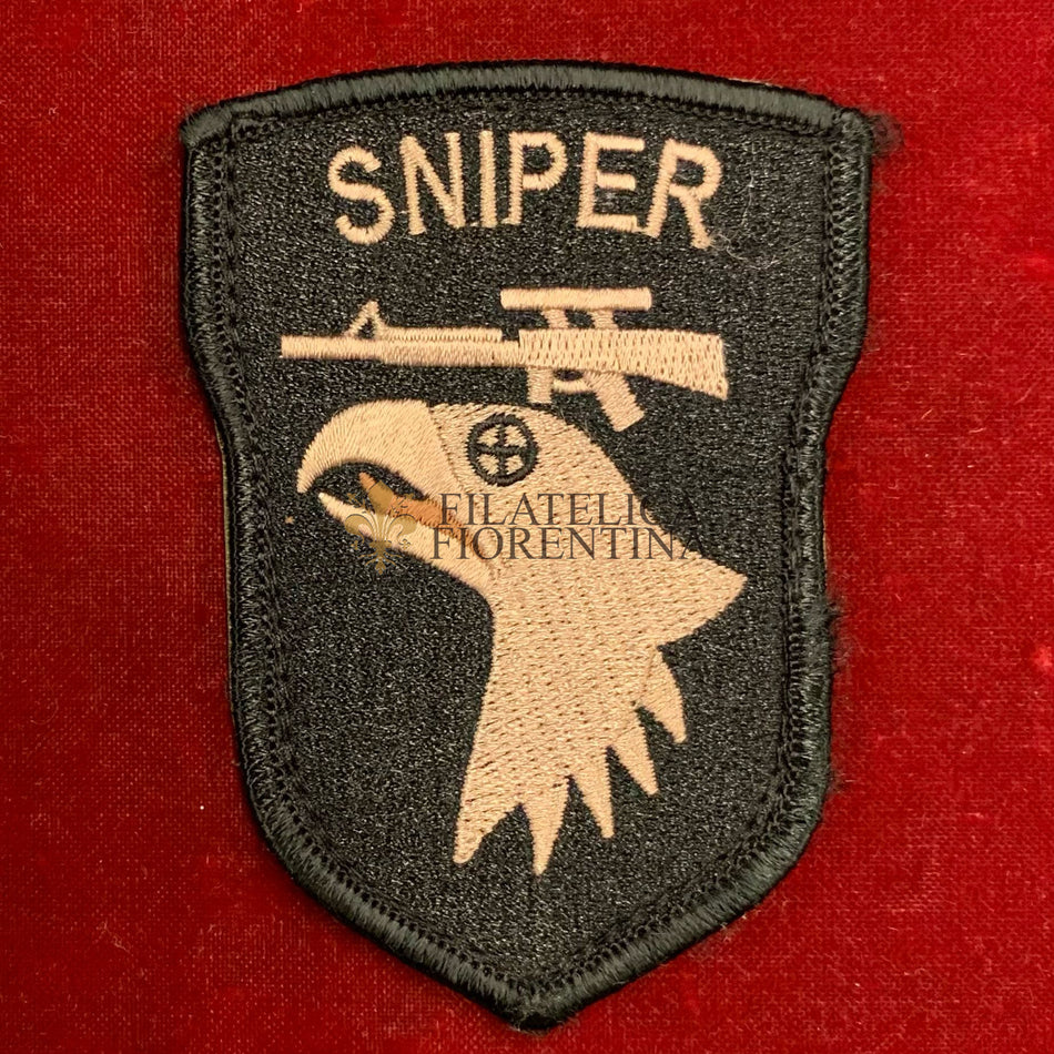 101^ Divisione "Screaming Eagle" con scritta SNIPER - (velcro)
