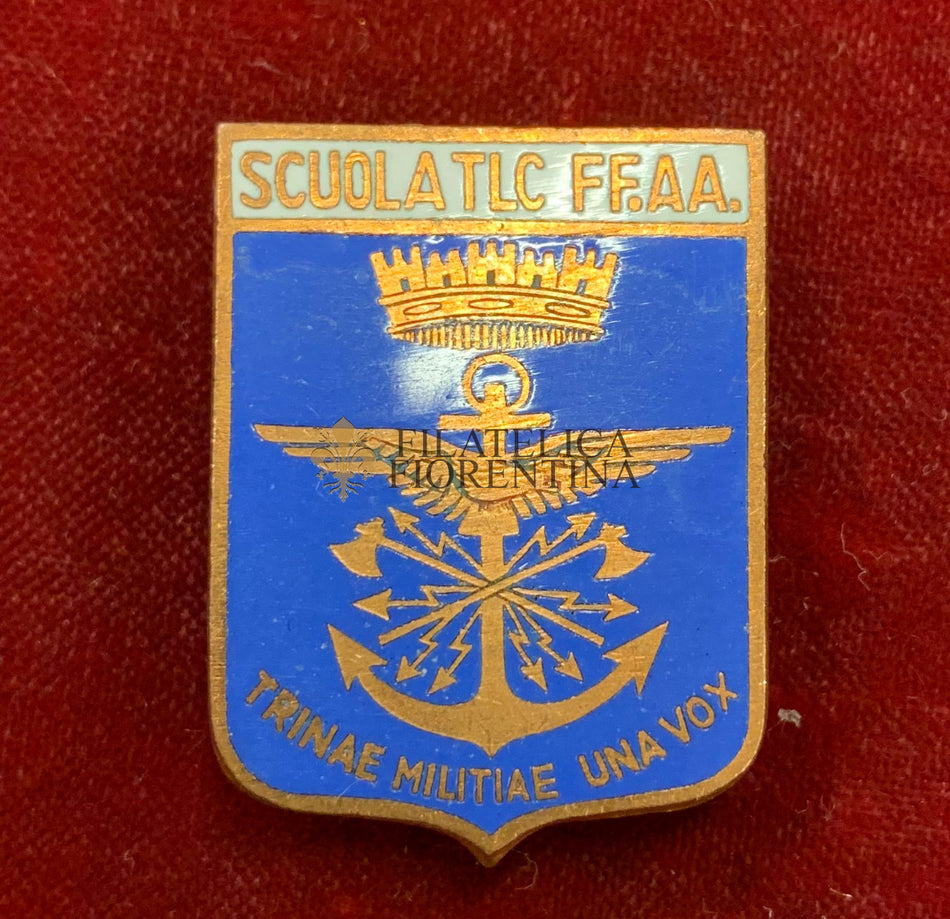Distintivo Militare della Scuola TLC FF.AA.