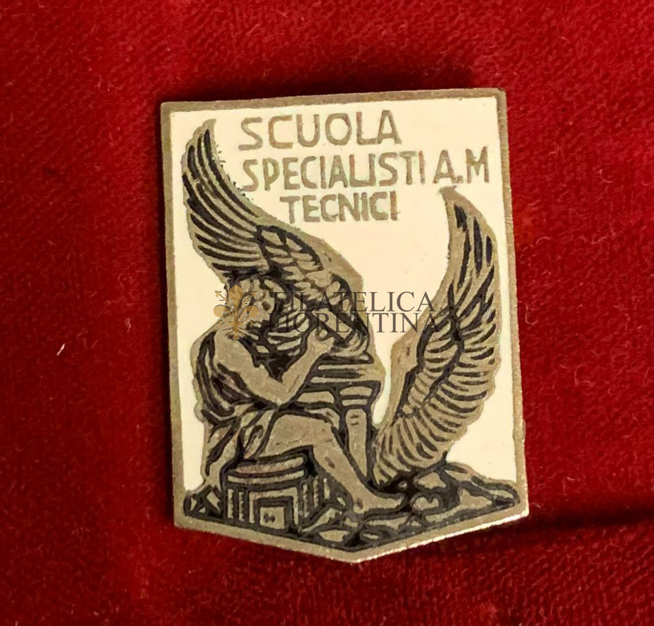 Distintivo della Scuola Specialisti Tecnici A.M.- no marcato