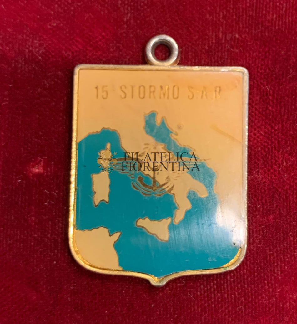 Distintivo del 15° Stormo - S.A.R. - Modello vetrificato
