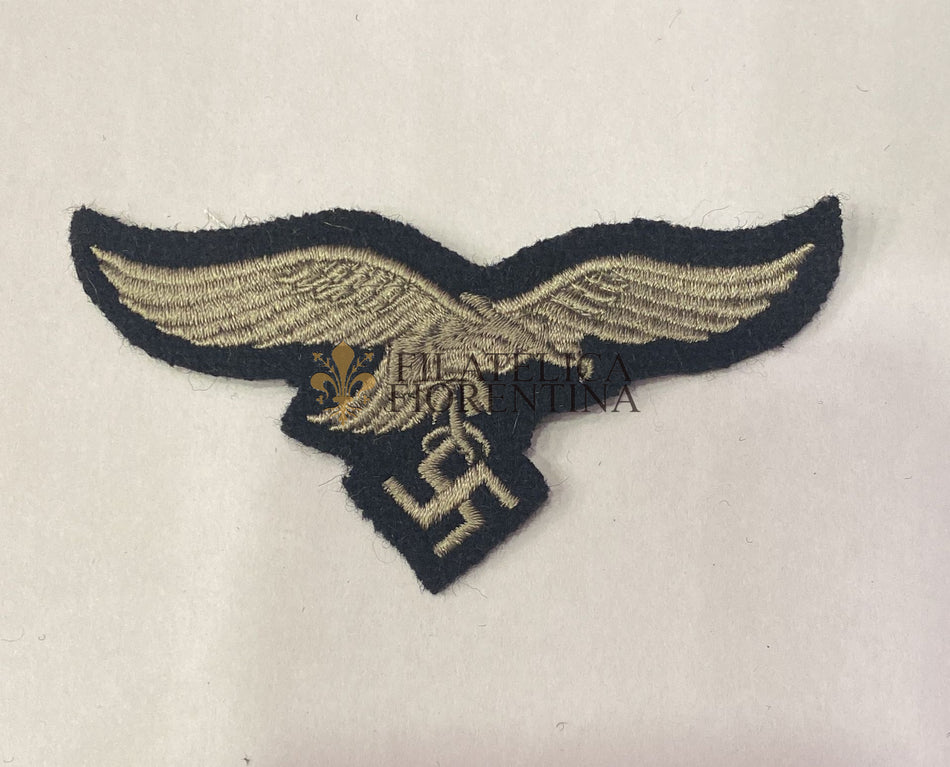 Aquila da truppa della Luftwaffe su fondo nero - unità corazzate