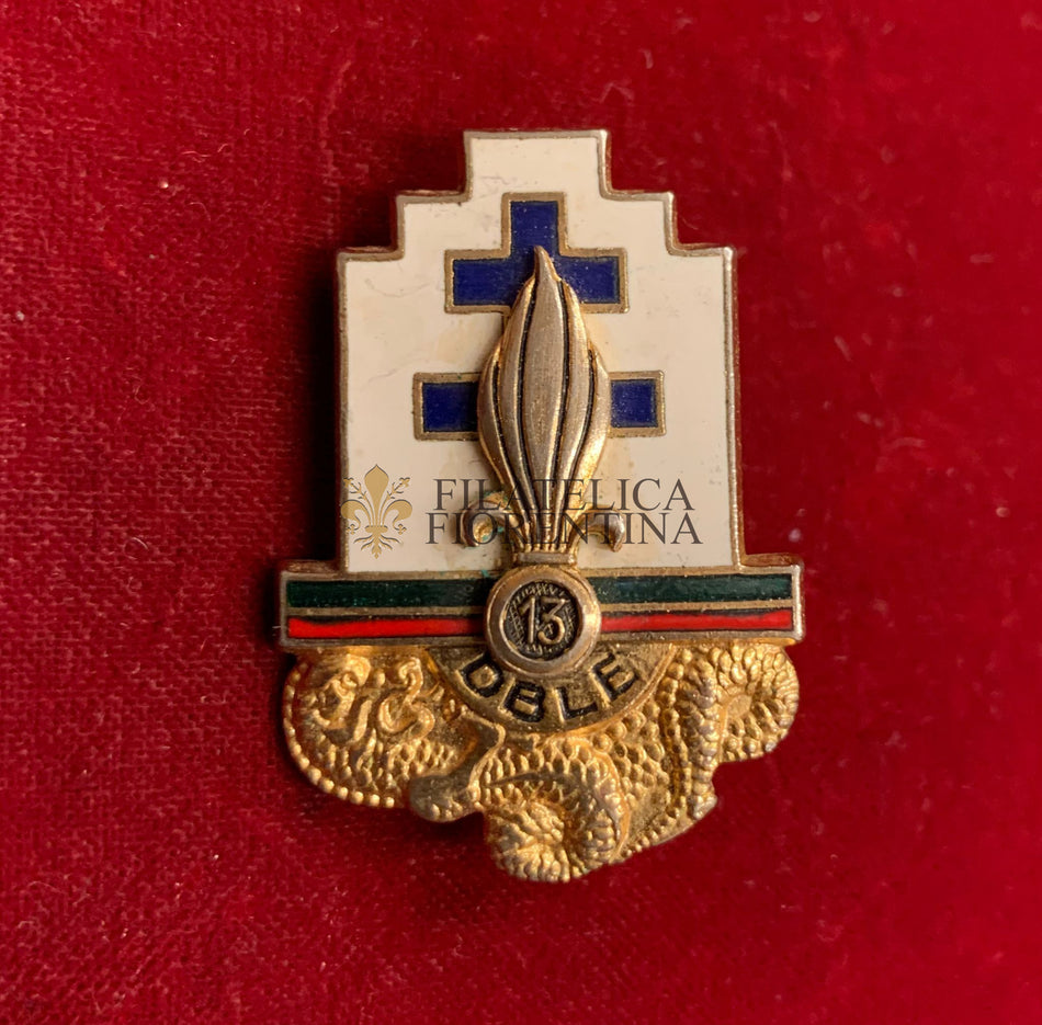 Distintivo della Legione in Indocina "13° D.B.L.E."