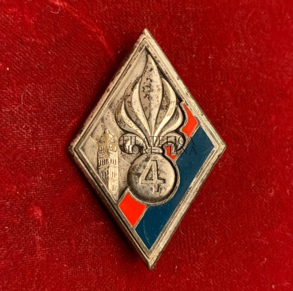 Distintivo della Legione Straniera "4^ Compagnia" - J. Balme Saumar