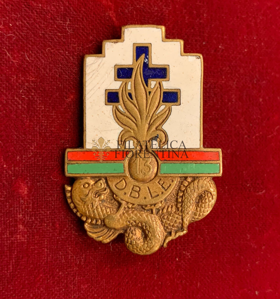 Distintivo della Legione in Indocina "13° D.B.L.E." - Artus Bertrand Paris
