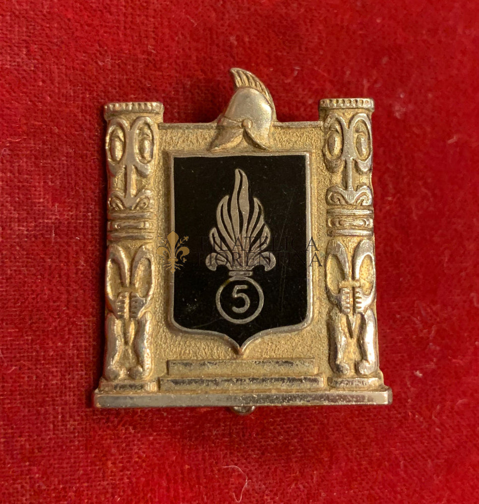 Distintivo della Legione Straniera "5° regiment du Pacifique" - Drago Paris