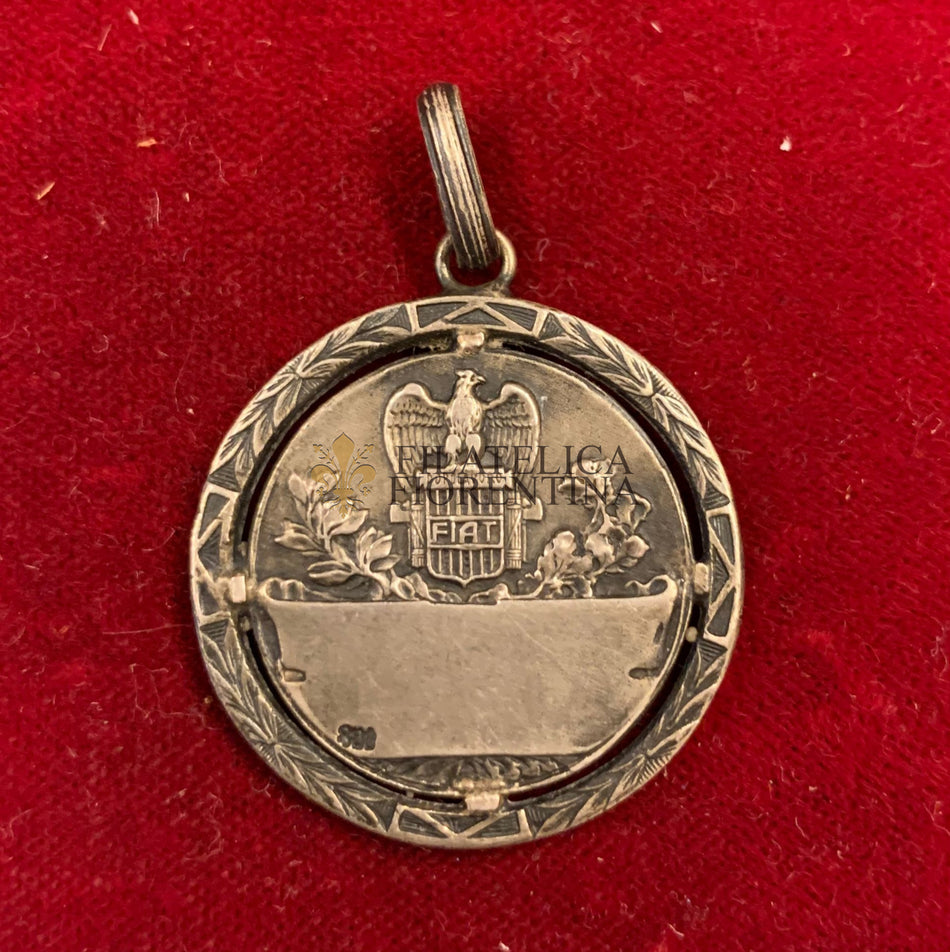 Medaglia in Argento del Ventennio "Dopolavoro Fiat"