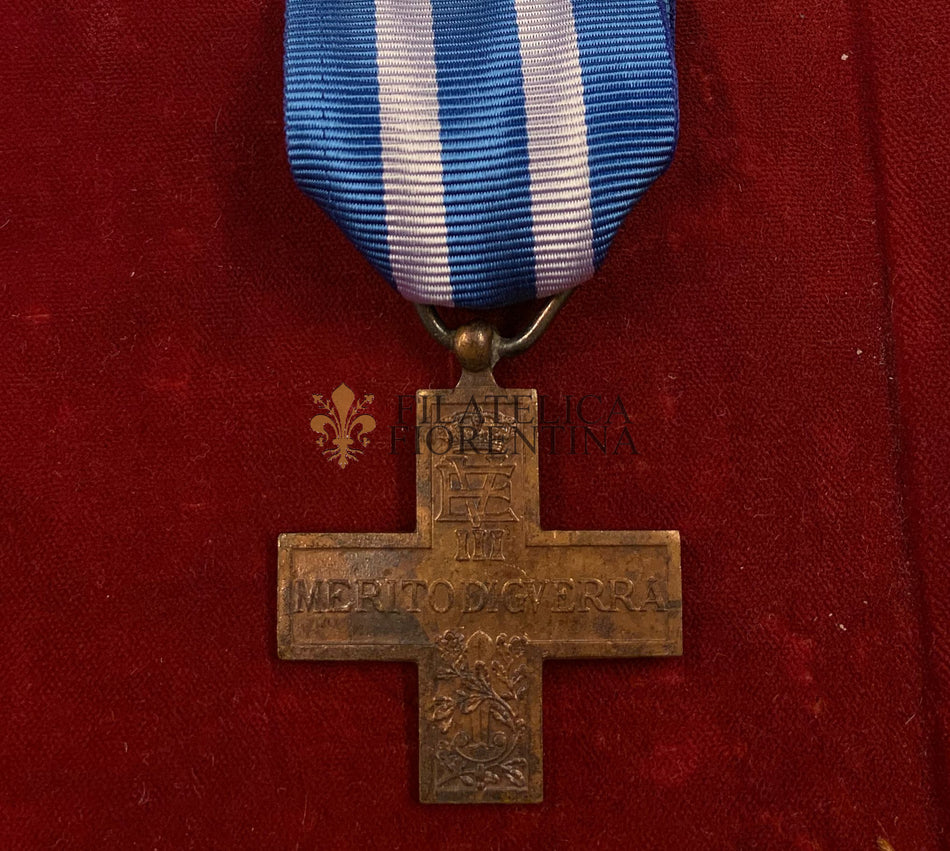 Croce al "Merito di Guerra" - Vittorio Emanuele III
