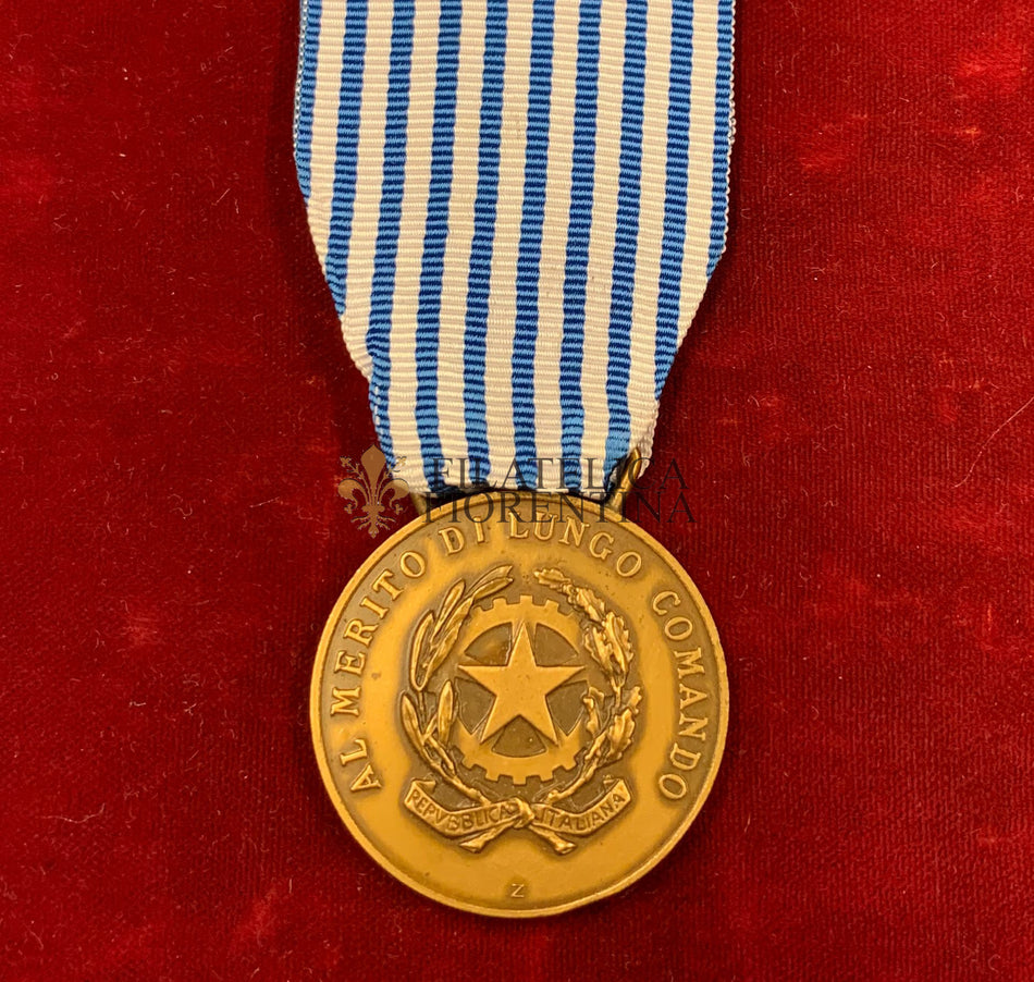 Esercito Italiano - Al Merito di Lungo Comando - Grado Bronzo Zecca