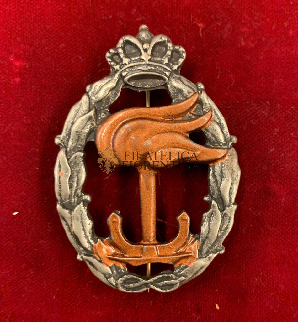 Brevetto di ricognizione marittima della RR.AA. - Grado Bronzo