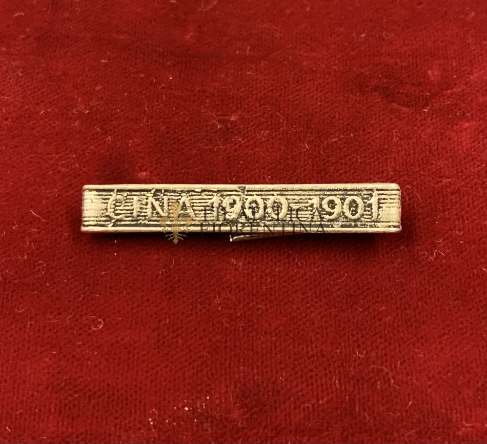 Fascetta "Cina 1900-1901" - in fusione