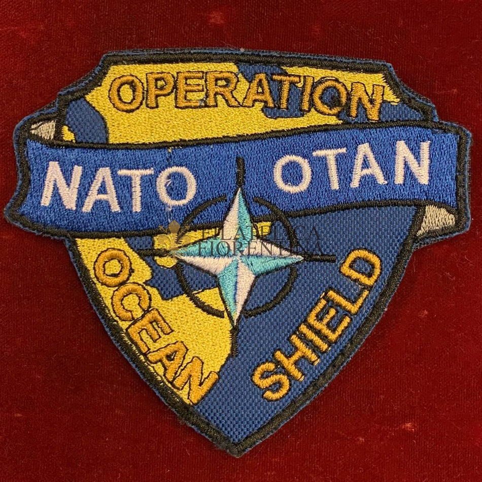 Distintivo NATO - OTAN "Operation Ocean Shield" (a strappo)