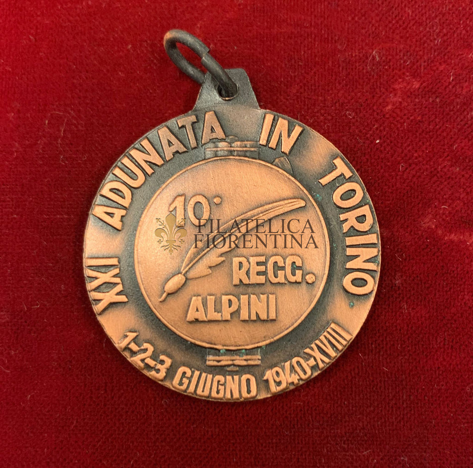 10° Reggimento Alpini - XXI Adunata in Torino - Giugno 1940