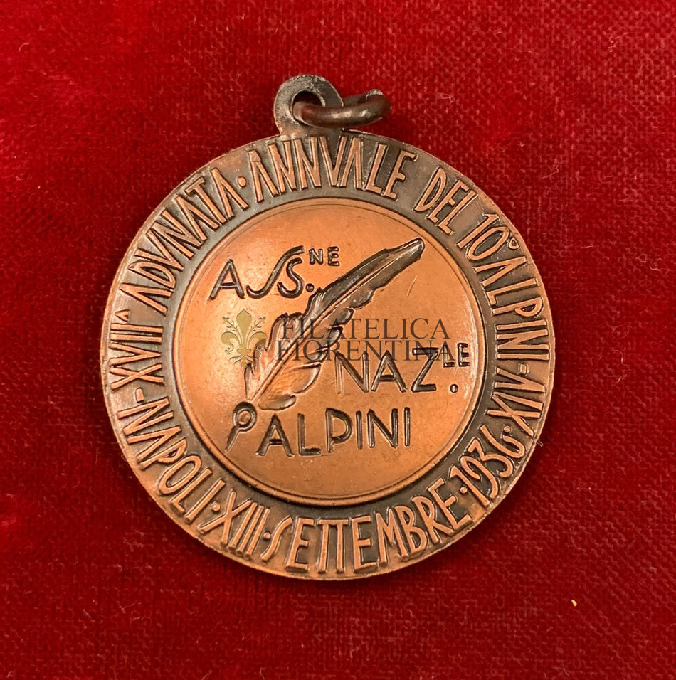 Adunata Nazionale del 10° Reggimento Alpini Napoli 1936