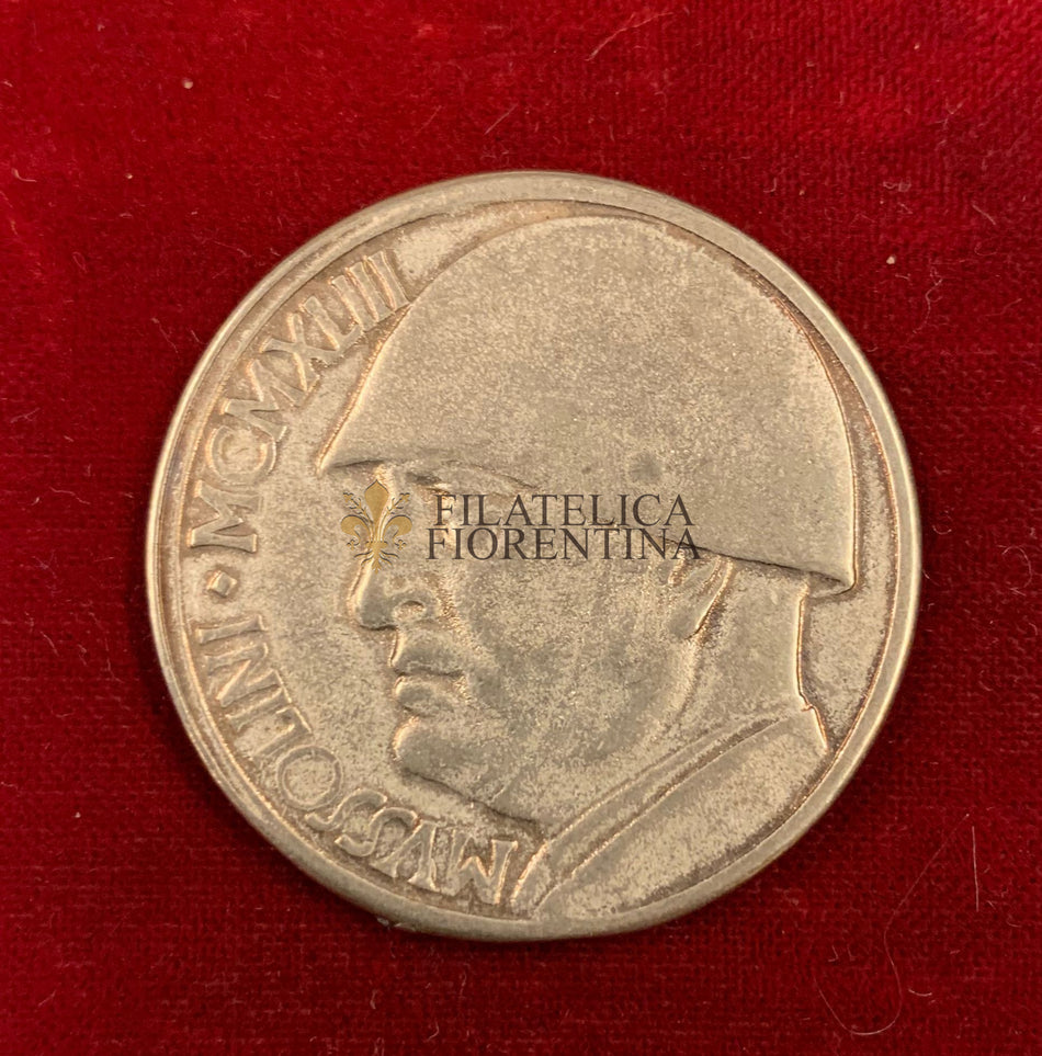 Medaglia commemorativa di Benito Mussolini